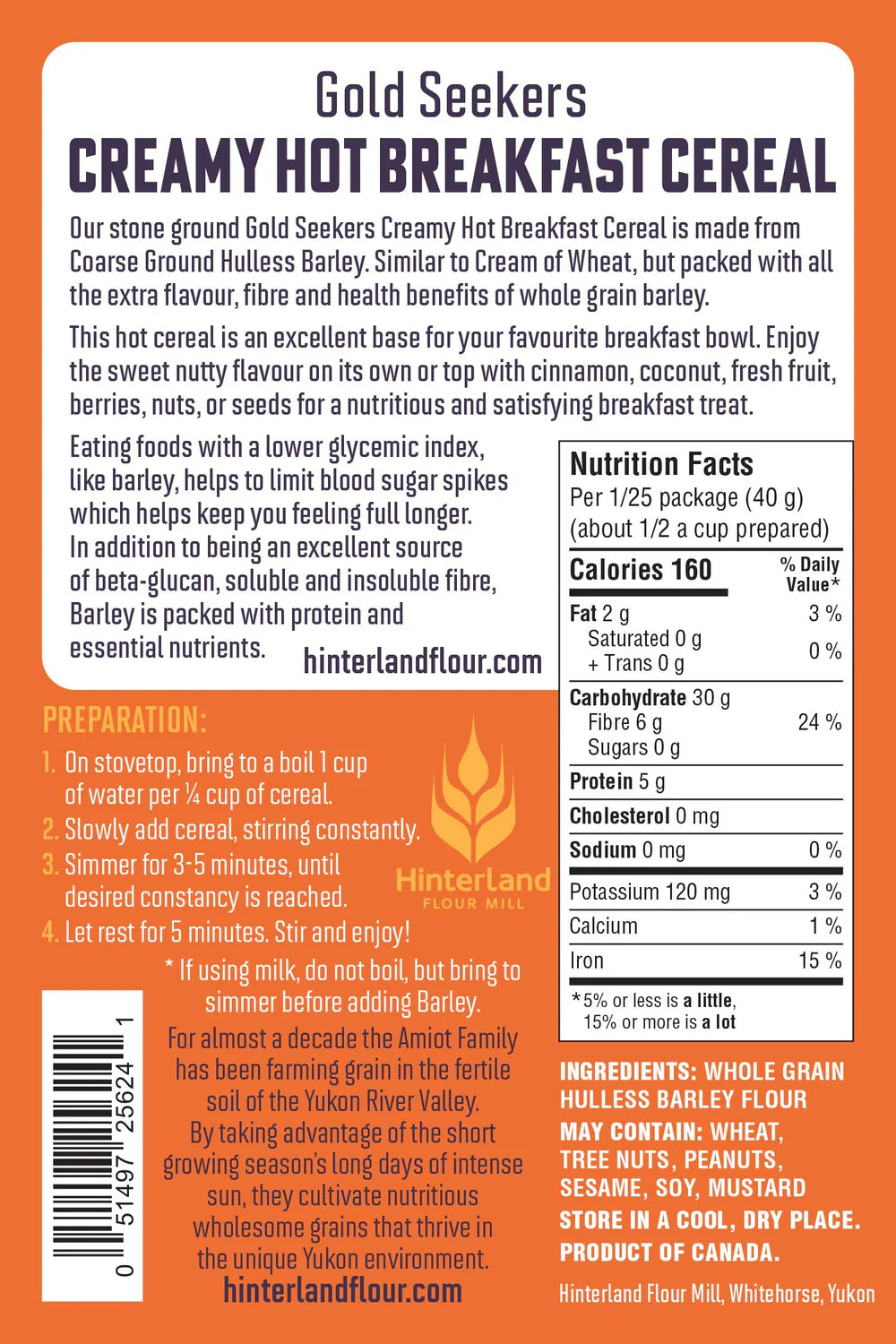 Hinterland Baking Mixes