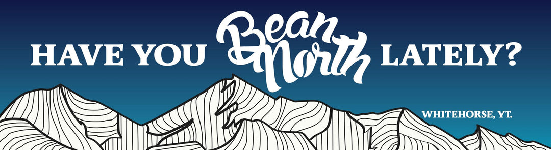Mountain graphic with text &