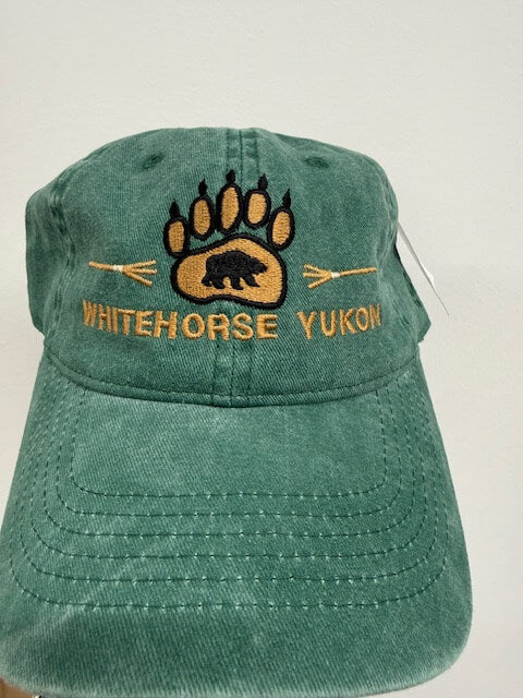 HAT EMB BEAR PAW IVY