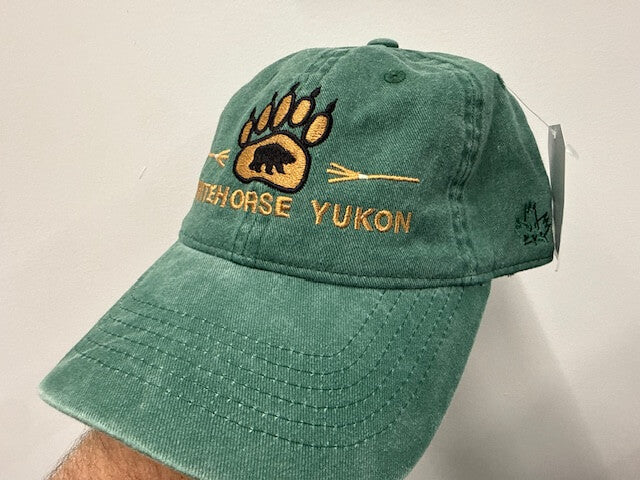 HAT EMB BEAR PAW IVY