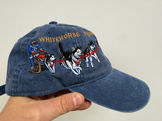 DOGSLED TEAM EMROIDERED HAT NAVY