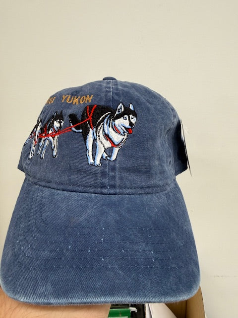 DOGSLED TEAM EMROIDERED HAT NAVY
