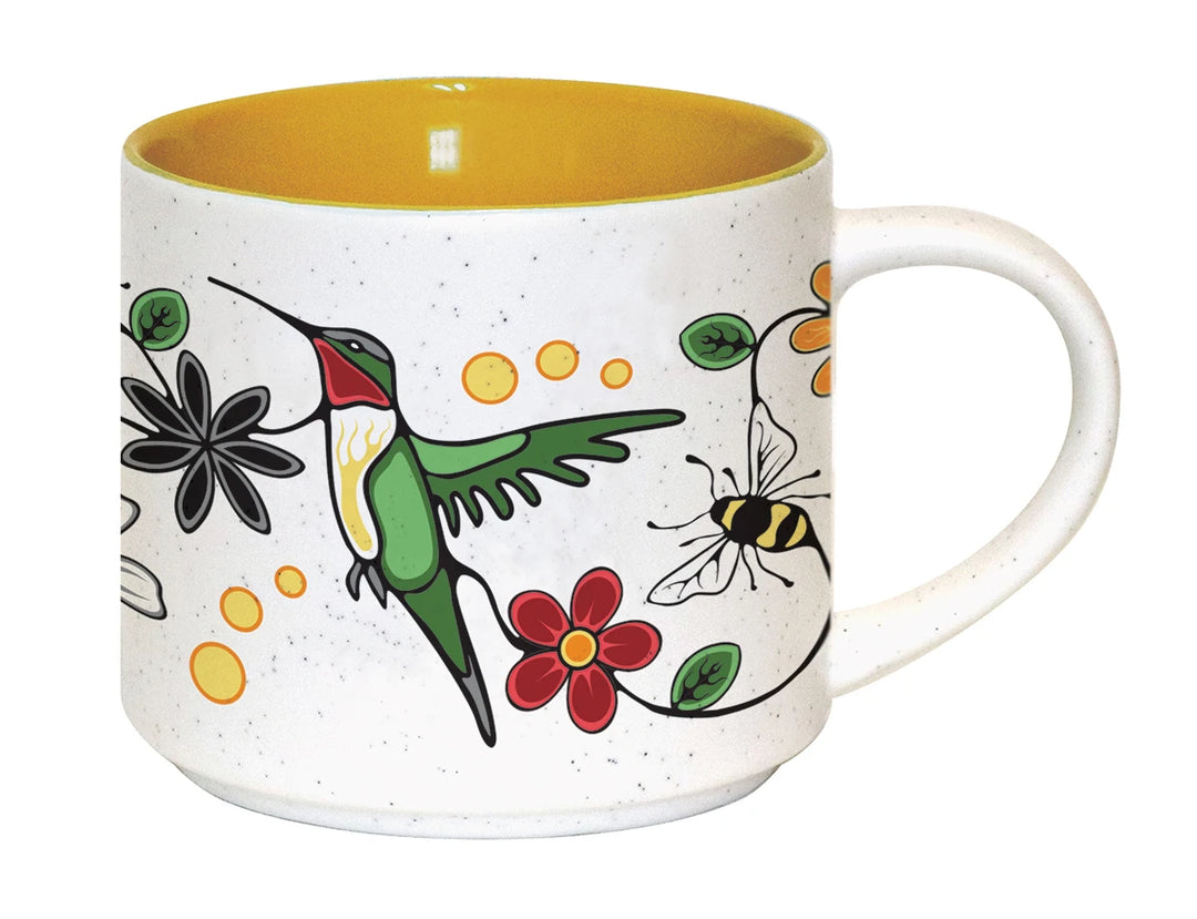 HUMMINGBIRD CERAMIC MUG 16OZ